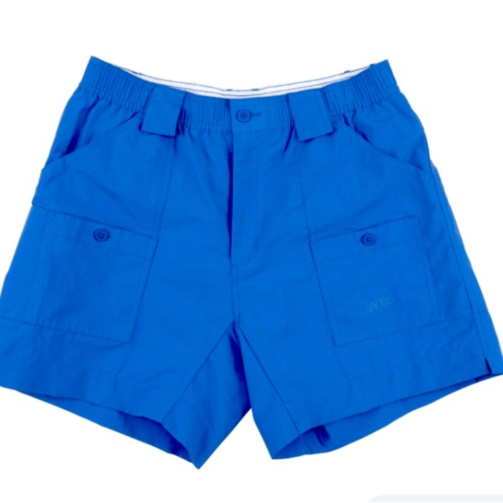 NWOT Aftco The Original Fishing Short Men’s Excellent Condition Blue